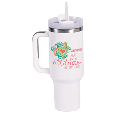 Gobelet d'avertissement «I Have An Attitude 40Oz»