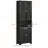 Freestanding Cabinet,Tall Narrow Bathroom Storage Cabinet with Doors and Shelf Adjustability-1106080905