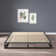 6" Contemporary Modern Steel Platform Bed Frame