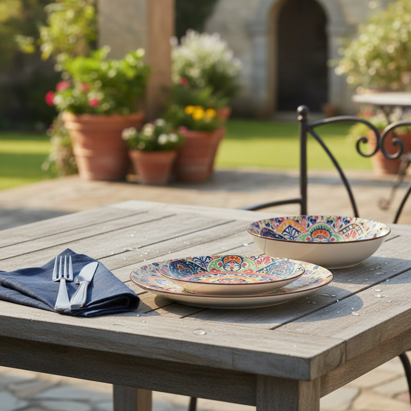10 assiettes plates Strawberry Street Fiesta Bloom,