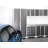 Bold XL Series Platinum 9 Piece Garage Cabinets Set With Tool, Base, Wall Cabinets, Bamboo Worktop And 30 In. Lockers-119048795