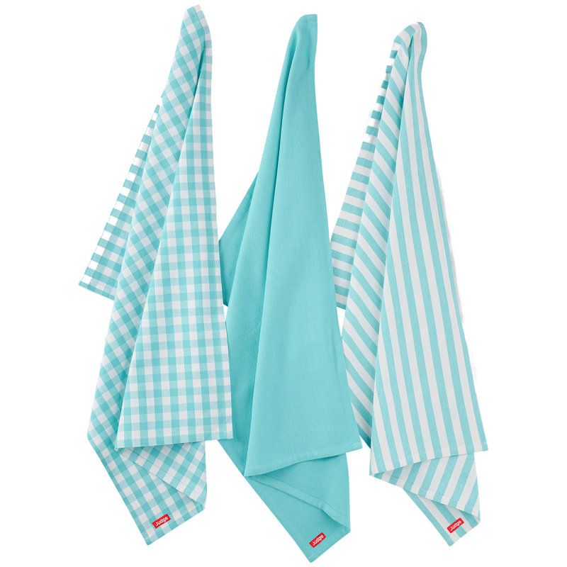 Judge Textiles, Tea Towel 3 pack, Turquoise