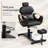 Pedicure Chair With Massage Foot Bath, 360 Degree Swivel Foot Spa Chair- Black/Gold-132703659