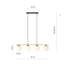 Almetter 4 - Light Kitchen Island Pendant-85006590