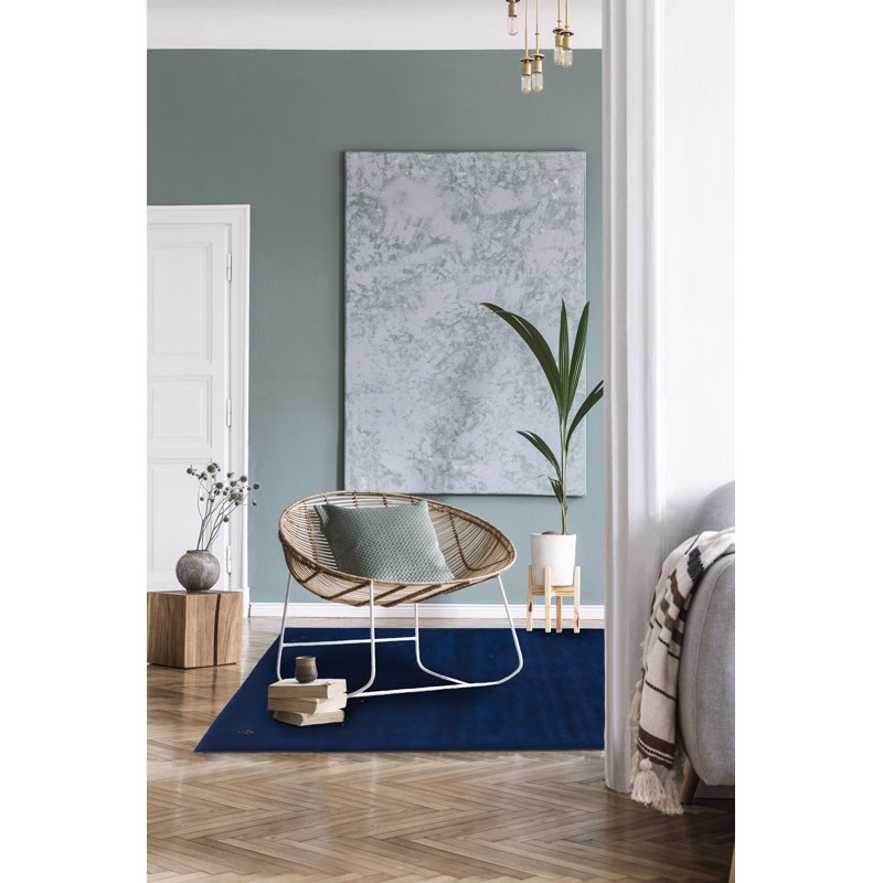 Kashkuli Gabbeh Navy Rug 5'3" x 7'7"