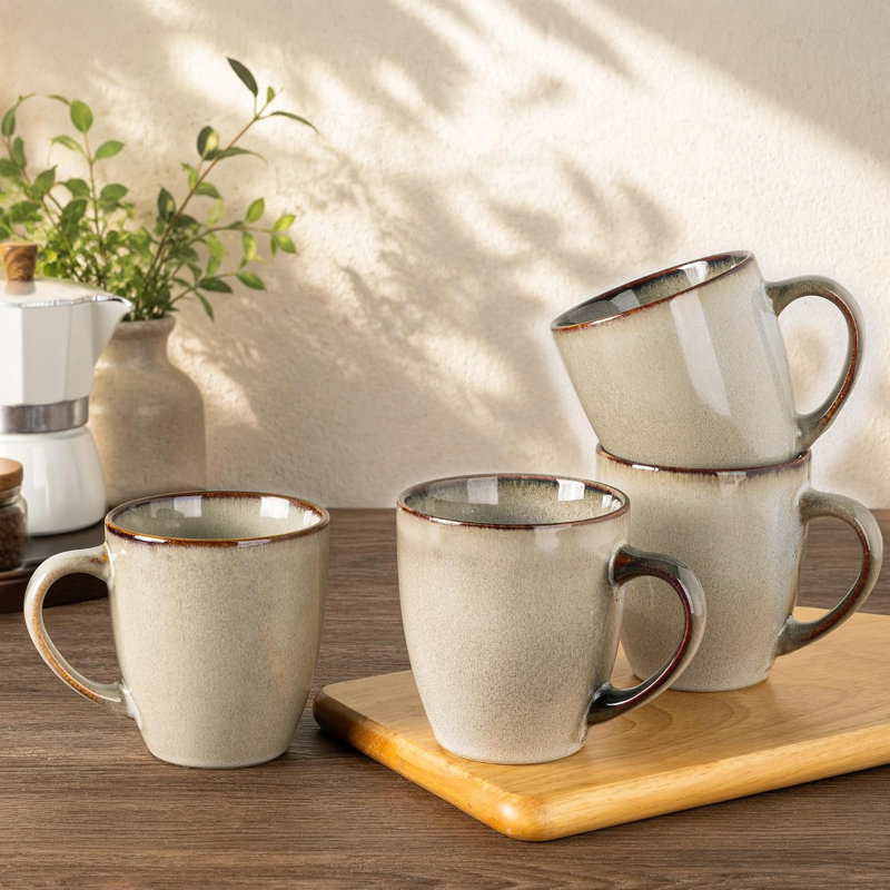 Ceramic coffee cup set
