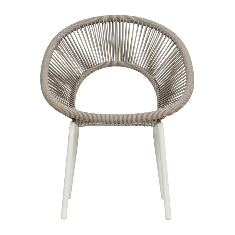 Archipelago Outdoor Dining Armchair, Coconut White