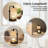Candle Warmer Lamp with Timer, Dimmable Candle Wax Warmer with two Bulbs, Candle Warmer for Jar Candle-929740872