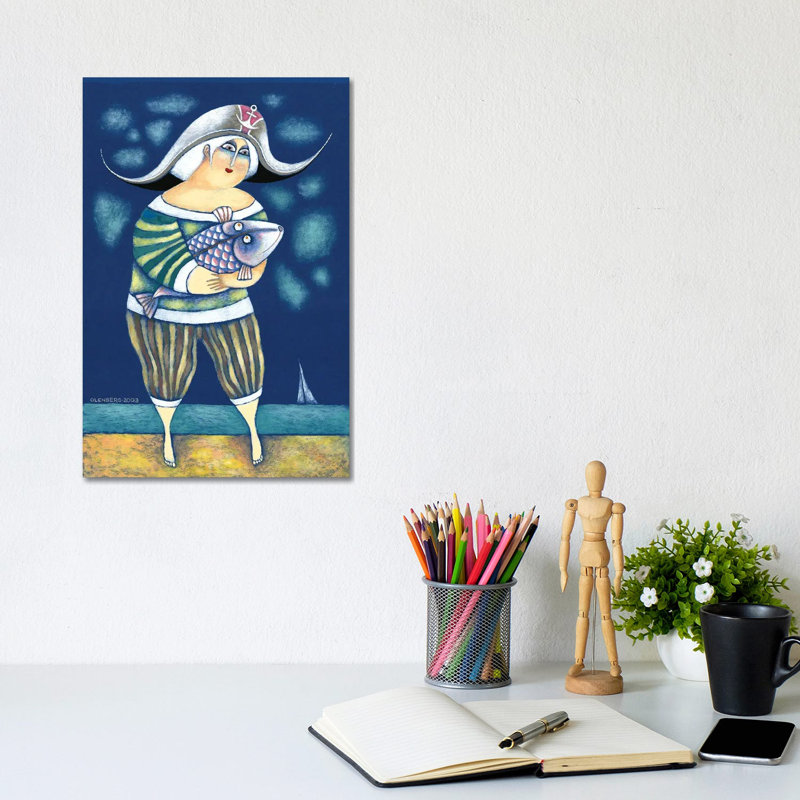 Pavel by Art Mirano - Wrapped Canvas Print, 30.48cm H x 20.32cm W x 1.9cm D