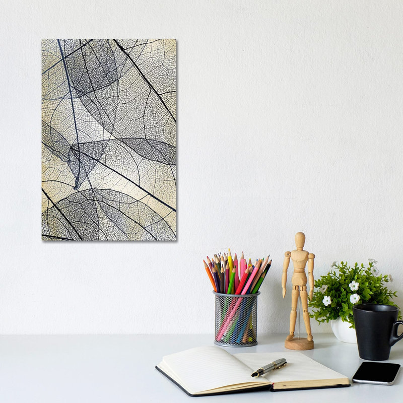 Transparent Leaves III 1 Piece Wrapped Canvas Wall Art, 20.32 cm H x 30.48 cm W
