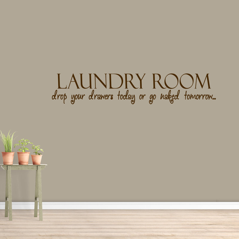 Palomo Text & Numbers Non-Wall Damaging, Chocolate Brown
