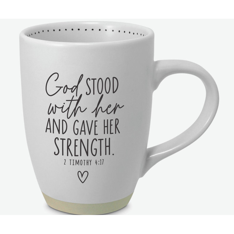 Tasse à café «She Inspire God Stood With Her»