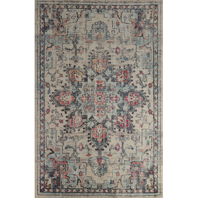 Tapis turc traditionnel géométrique 6 x 9