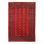 Red color Fine Hand Knotted Bokhara rug 5'7"X 7'8"