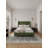 Promenade Mid-Century Modern Velvet Upholstered Queen-Size Bed-1892023514-1892023512