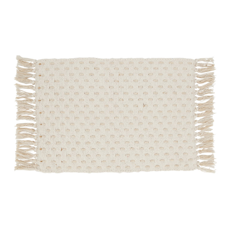 Napperon Rustic (lot de 4) 20B, Ivoire