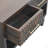 Solid Wood Arno Shoe Storage Unit,Black,2-Drawers,1-Shelf-1506363548