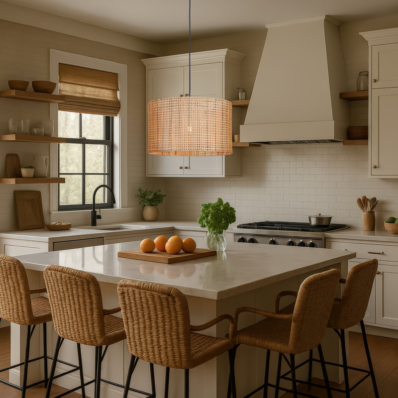 Weft – 1 Light 20" Cord Hung Pendant