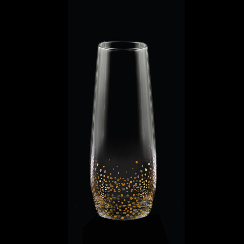 Confetti 10 oz. Glass Flute