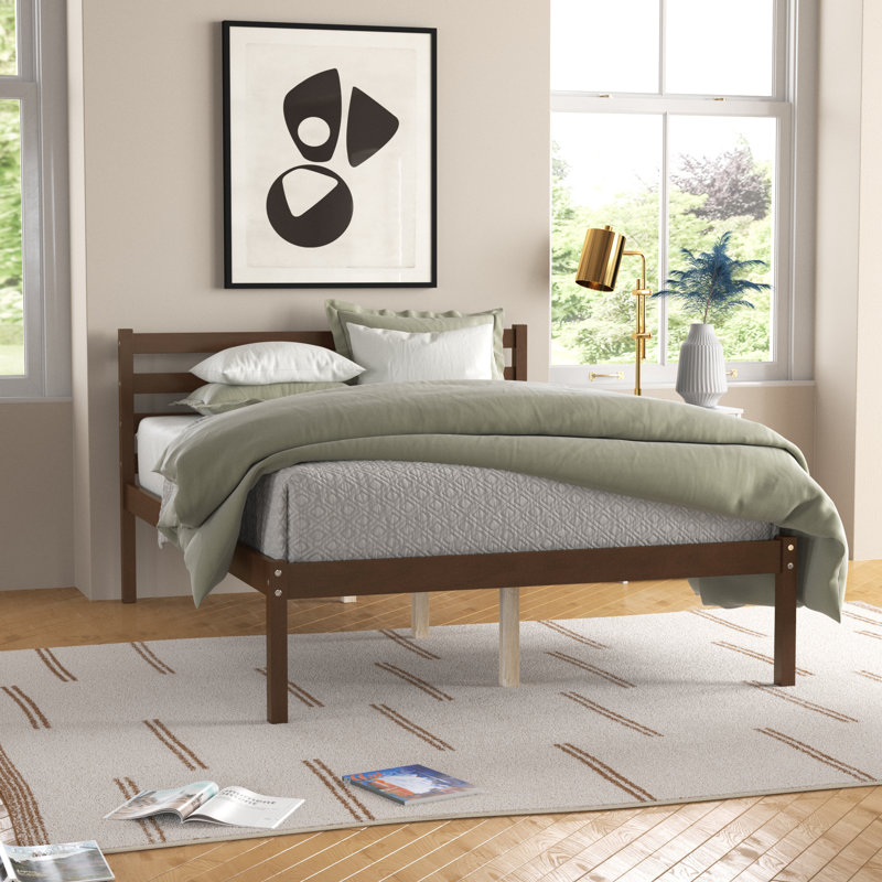 Wood Slat Bed