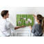 Wall Mounted bulletin board print home decor notice boards for office corkboard Bamboo wall