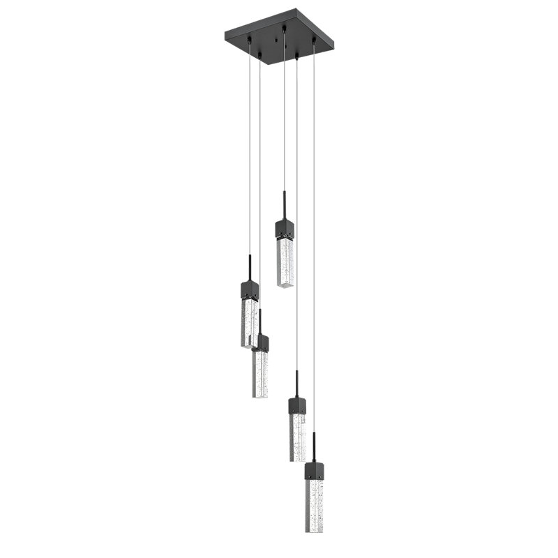 Luminaire suspendu en grappe à 5 lumières Savell
