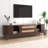 Rattan TV Stand For Tvs Up To 75'',  Media Console, Entertainment Center With Solid Wood Legs
