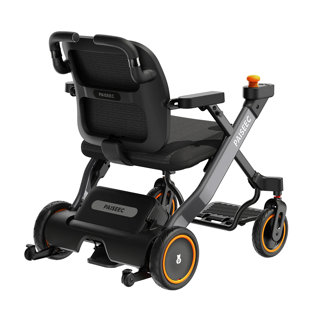 3In1 Electric Wheelchair With Push-Assist, Foldable Power Wheelchair For Travel, Indoor, Outdoor Use Left-Hand Joystick