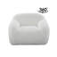 Fauteuil moelleux pivotant en fausse fourrure-666202048