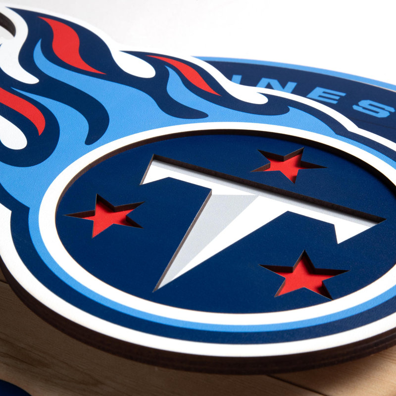NFL Tennessee Titans 3DX Circle Wall Art