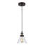 Luminaire suspendu conique à 1 lumière Gosho