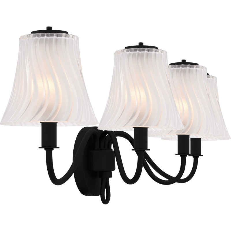 Luminaire de salle de bain Amarieon, Noir mat