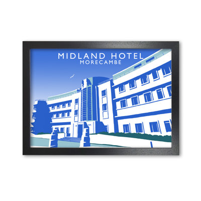 Midland Hotel Morecambe by Richard O'Neill - Single Picture Frame Print
