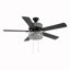 Ventilateur de plafond à double éclairage en nickel satiné l 52 po-1097027959