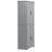 Grey Mdf Bathroom Storage Cabinet, Modern Style With Adjustable Shelf For Home