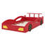 Lit de voiture de course, lit plateforme en forme de voiture avec roulettes-1954300171