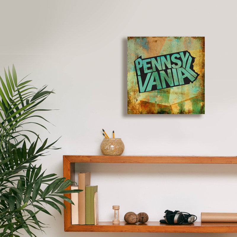 'Pennsylvania' by Art Licensing Studio Canvas Wall Art