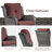 Carolina Wicker 2 - Person Patio Conversation Set with Cushions-93620099