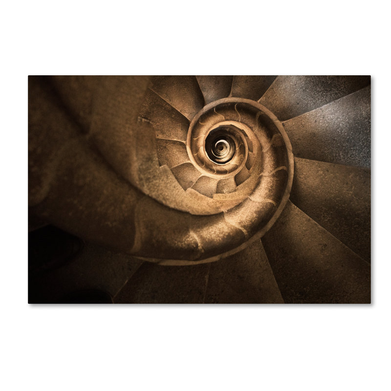 « infinityo gaudi », reproduction de photo sur toile tendue, H 12 po x l 19 po