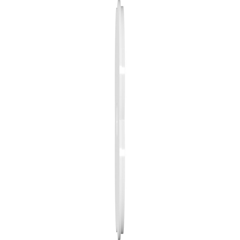 Médaillon de plafond contemporain en PVC de qualité architecturale Charlotte, H 1 po x l 24 po x P 24 po