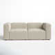 Winnie 77.96'' Upholstered Loveseat