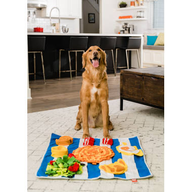 Snuffle Mat for Dogs, Interactive Feed Game Pad, Stress Relief for Small/ Medium/ Large Dogs 17.72 x 17.72 Tucker Murphy Pet