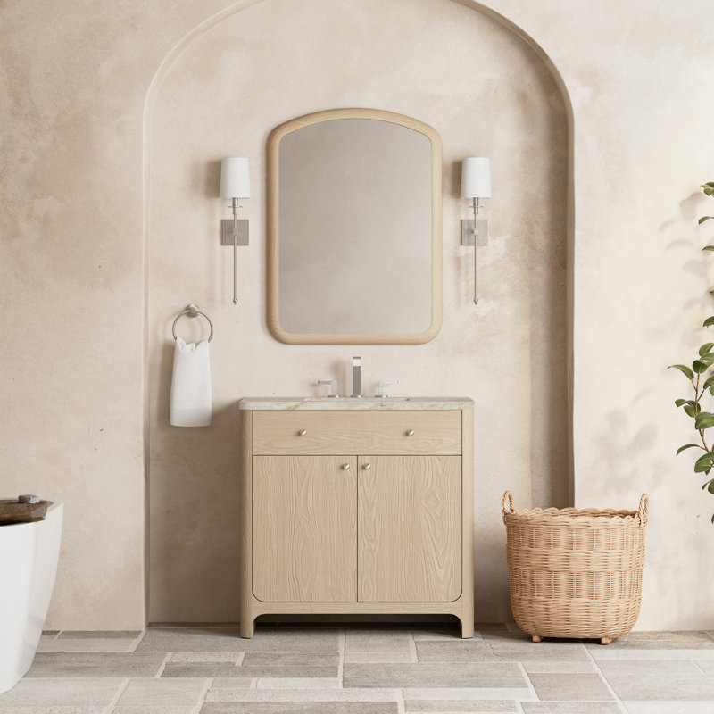 Gracyn 36'' W Single Vanity, Coastal Driftwood, Tajnar Eclos