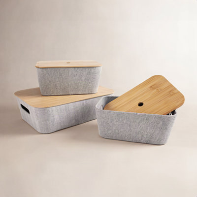 Urban Decorative Bin - Set of 3