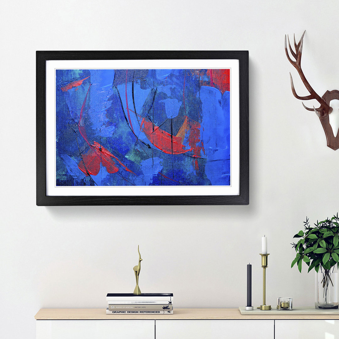 Abstract Art Painting Vol.204 by S.Johnson - Picture Frame Painting Print