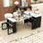 Kitchen Island with Drawers, Power Outlet and Storage Cabinet-601673097