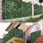 Artificial Sweet Potato Leaf Privacy Fence Panel