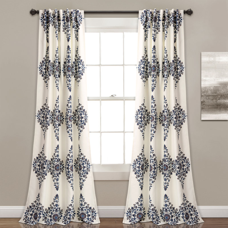 Paire de rideaux occultant et isolant Keya, Crème, l 52" x L 95"