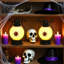 Ensemble de 2 lumières citrouilles d'Halloween