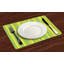 Polyester Striped Rectangle Placemat